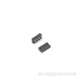 Conector hembra de paso de 2,0 mm recto 8P